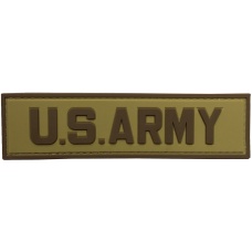 G-Force U.S. Army PVC Morale Patch - TAN/BROWN