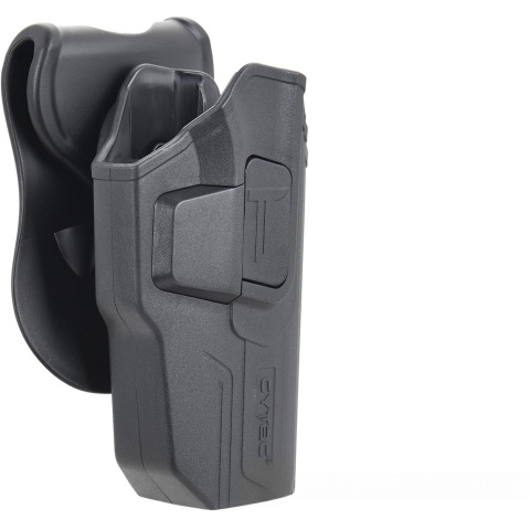 Cytac Adjustable Hard Shell Holster for Sig Sauer [ P226 ] with Rail - BLACK
