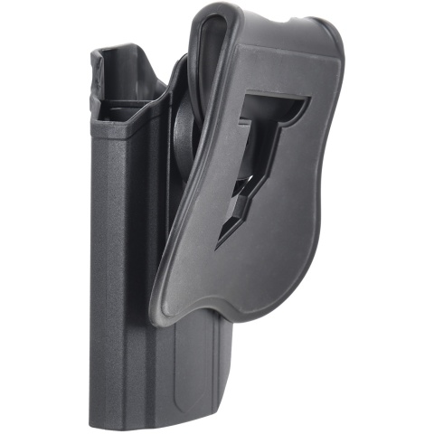 Cytac Adjustable Hard Shell Holster for Sig Sauer [ P226 ] with Rail - BLACK