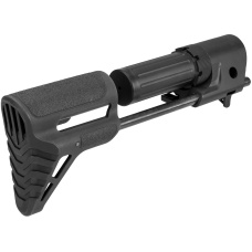 Lancer Tactical M4 AEG Retractable PDW Stock - BLACK