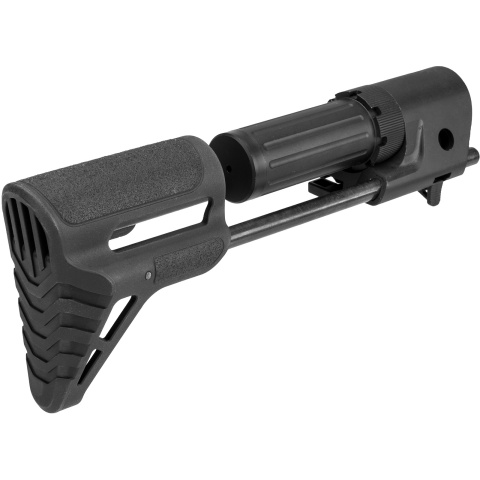 Lancer Tactical M4 AEG Retractable PDW Stock - BLACK