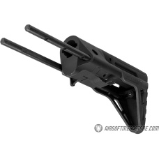Lancer Tactical M4 AEG Retractable PDW Stock - BLACK