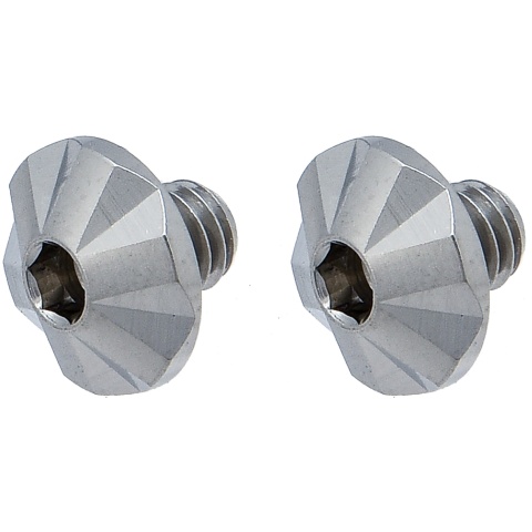 Airsoft Masterpiece Custom v.2 Grip Screw for Hi-Capa GBB Pistols - SILVER