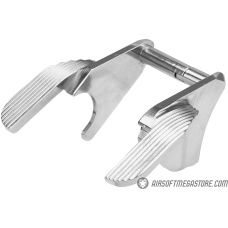 Airsoft Masterpiece Ambi Steel Thumb Safety for Hi-Capa [SV Ver. 2] - SILVER