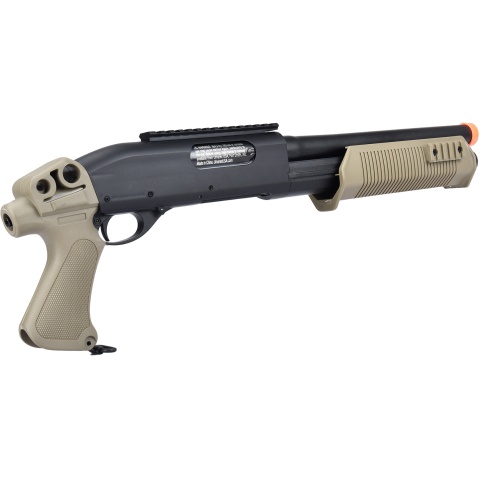 Umarex Tactical Force Tri-Shot Pump Action Airsoft Shotgun (Color: Tan)