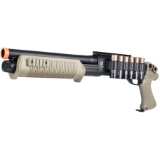 Umarex Tactical Force Tri-Shot Pump Action Airsoft Shotgun (Color: Tan)