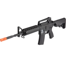 Lancer Tactical LT-04 Hybrid Gen 2 M4 RIS Airsoft AEG (Color: Black)