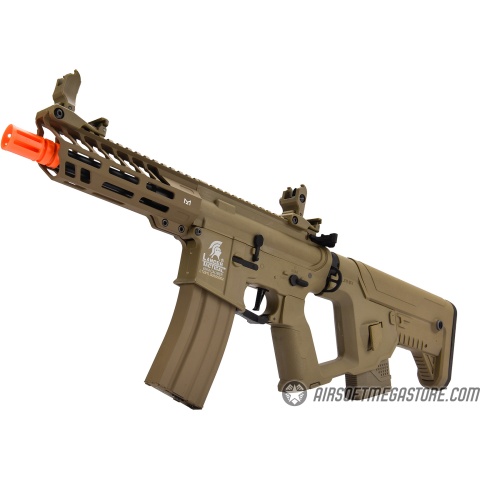 Lancer Tactical Low FPS Hybrid Enforcer Needletail Airsoft AEG Rifle w/ Alpha Stock (Color: Tan)