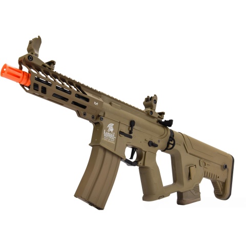 Lancer Tactical Low FPS Hybrid Enforcer Needletail Airsoft AEG Rifle w/ Alpha Stock (Color: Tan)
