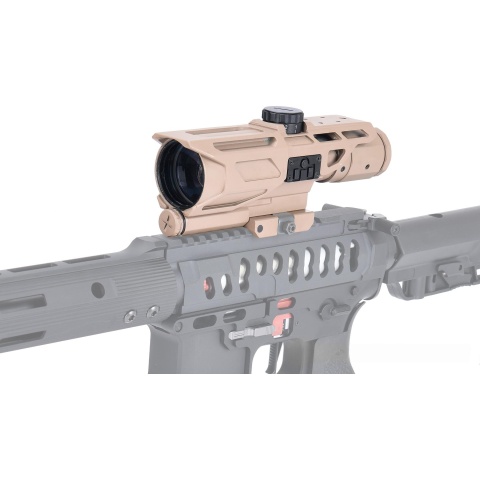 NcStar Mark III Tactical Gen3 - 3-9X40 [P4 Sniper] Rifle Scope - TAN