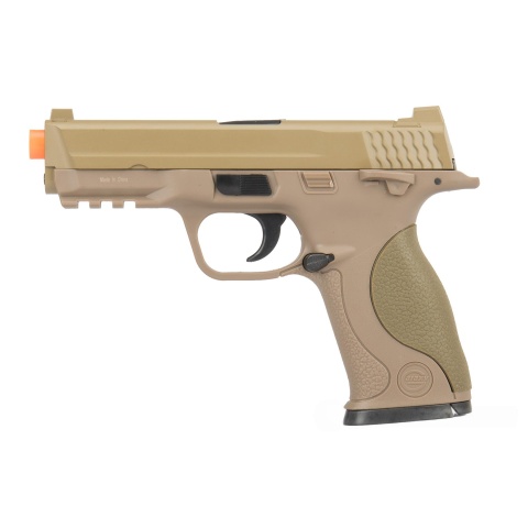 UK ARMS G53T 1:1 Replica Airsoft Spring Pistol - TAN