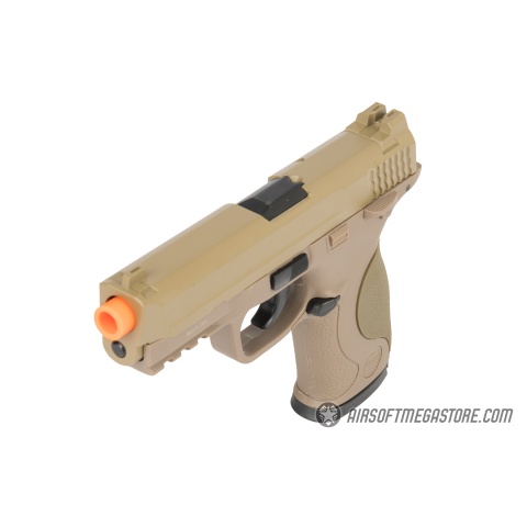 UK ARMS G53T 1:1 Replica Airsoft Spring Pistol - TAN