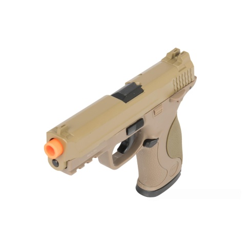 UK ARMS G53T 1:1 Replica Airsoft Spring Pistol - TAN