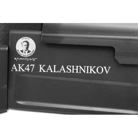 Cybergun Kalashnikov AK47 Electric Blowback AEG Rifle - REAL WOOD