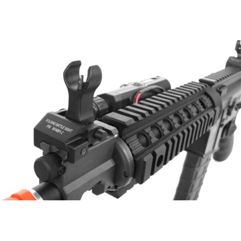 King Arms Full Metal Licensed Blackwater BW15 CQB Airsoft AEG Rifle w/ Enhanced Full Metal Gearbox - Fully Licensed Blac - DISCONTINUED