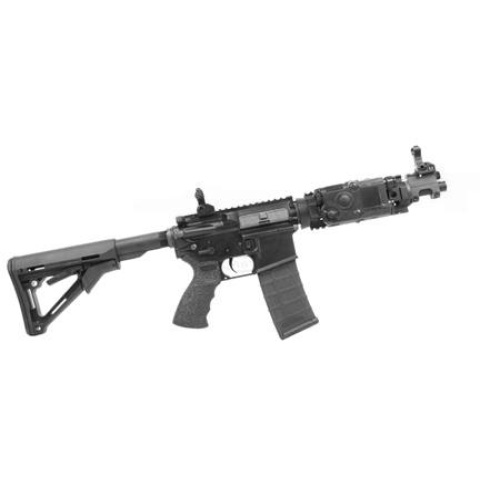 King Arms Full Metal Licensed Blackwater BW15 CQB Airsoft AEG Rifle w/ Enhanced Full Metal Gearbox - Fully Licensed Blac - DISCONTINUED