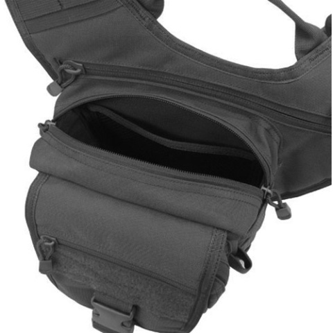 Condor Outdoor: Tactical Modular EDC (Everyday Carry) Bag - BLACK