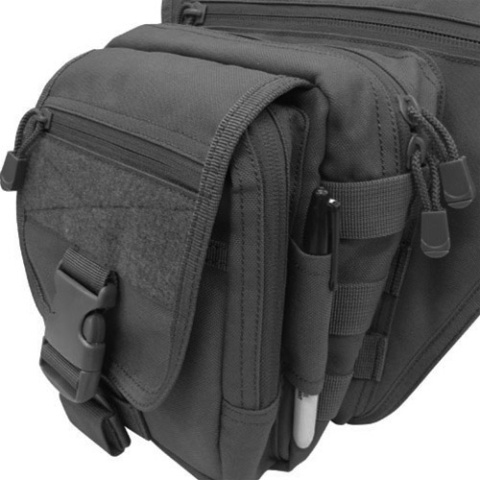 Condor Outdoor: Tactical Modular EDC (Everyday Carry) Bag - BLACK