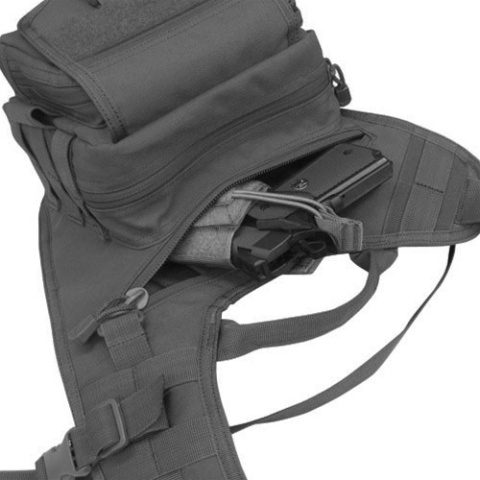 Condor Outdoor: Tactical Modular EDC (Everyday Carry) Bag - BLACK