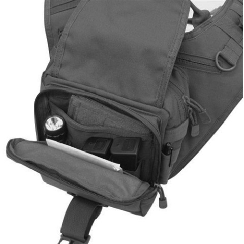 Condor Outdoor: Tactical Modular EDC (Everyday Carry) Bag - BLACK