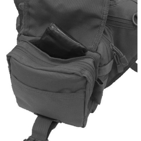 Condor Outdoor: Tactical Modular EDC (Everyday Carry) Bag - BLACK