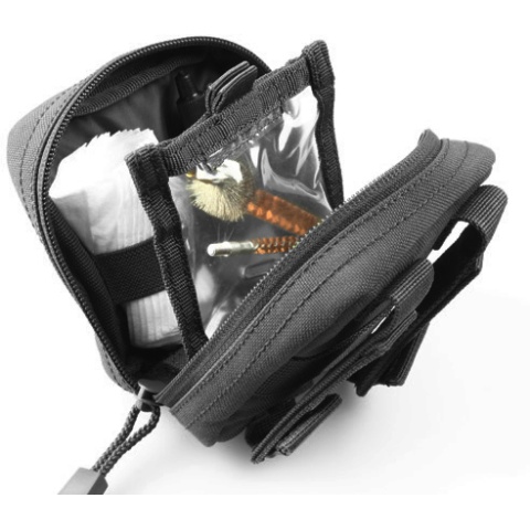 Condor Outdoor Tactical MOLLE Recon Rifle Cleaning Kit - BLACK