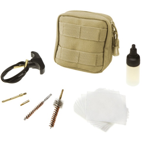 Condor Outdoor Tactical MOLLE Recon Rifle Cleaning Kit - TAN