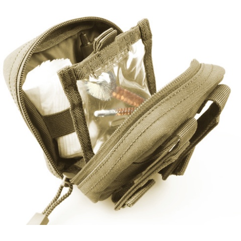 Condor Outdoor Tactical MOLLE Recon Rifle Cleaning Kit - TAN