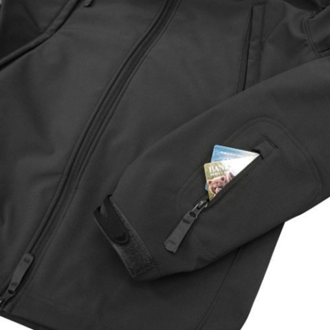 Condor Outdoor Tactical SUMMIT Soft Shell Jacket #602 - BLACK