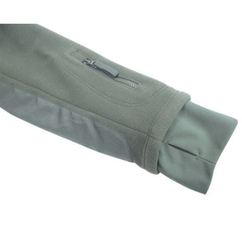 Condor Outdoor Tactical SIERRA Hooded Fleece Jacket #605 - OD