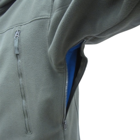 Condor Outdoor Tactical SIERRA Hooded Fleece Jacket #605 - OD