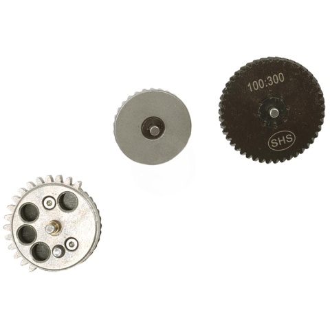 SHS X-Mod 100:300 Reinforced Steel Helical Gear Set - Version 2 & 3
