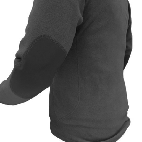 Condor Outdoor Tactical 1/4 ZIP Fleece Pullover #607 - BLACK