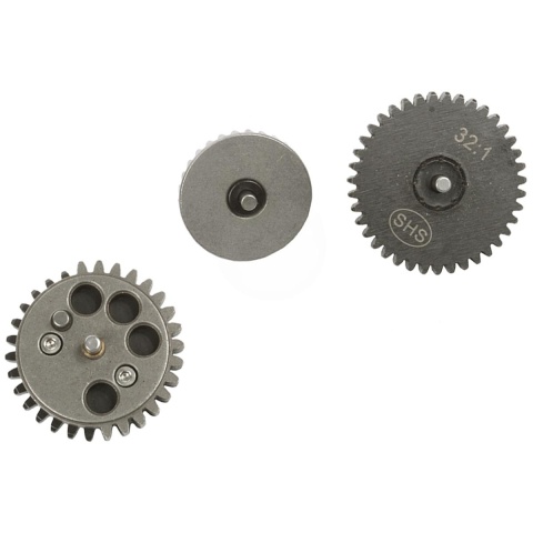 SHS X-Mod 32:1 Torque Up Reinforced Steel Straight Cut/Spur Gear Set
