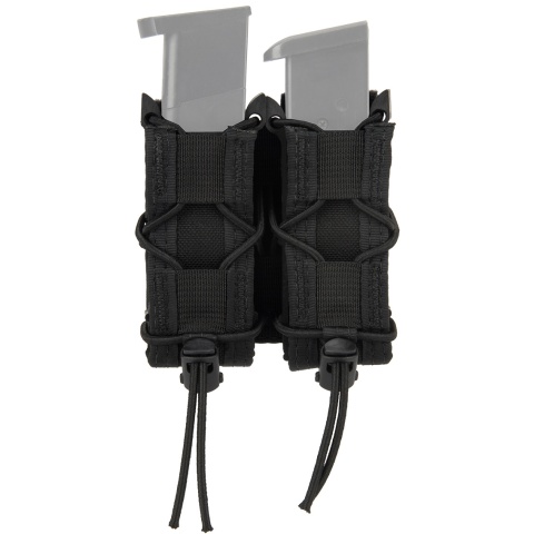 High Speed Gear Polymer Double Pistol TACO&reg; Magazine Pouch - BLACK