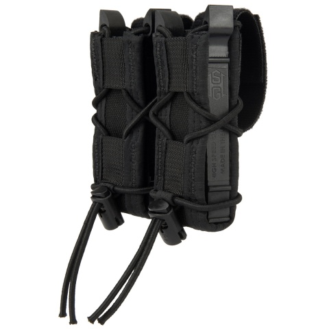 High Speed Gear Polymer Double Pistol TACO&reg; Magazine Pouch - BLACK