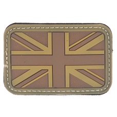 G-Force UK Flag PVC Morale Patch - TAN