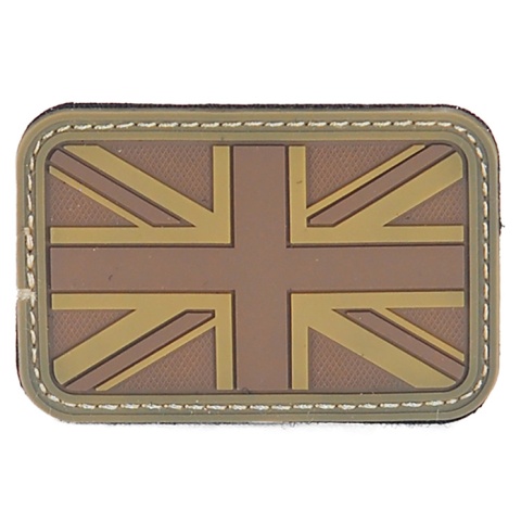 G-Force UK Flag PVC Morale Patch - TAN