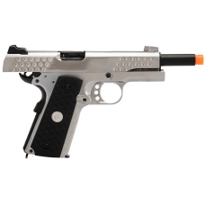 WE Tech Full Metal Knighthawk 1911 Gas Blowback Airsoft Pistol (SILVER)
