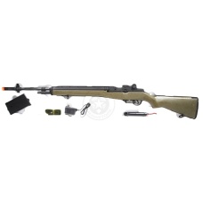 Lancer Tactical LT-732G M14 Fully Automatic AEG Rifle - OD GREEN