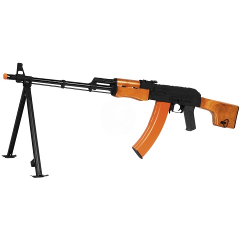 CYMA RPK LMG Full Metal Airsoft AEG Rifle w/ Bipod - GENUINE WOOD - ( DISCONTINUED )