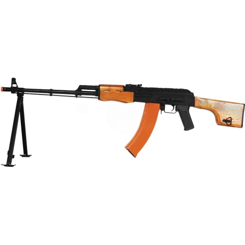 CYMA RPK LMG Full Metal Airsoft AEG Rifle w/ Bipod - GENUINE WOOD - ( DISCONTINUED )