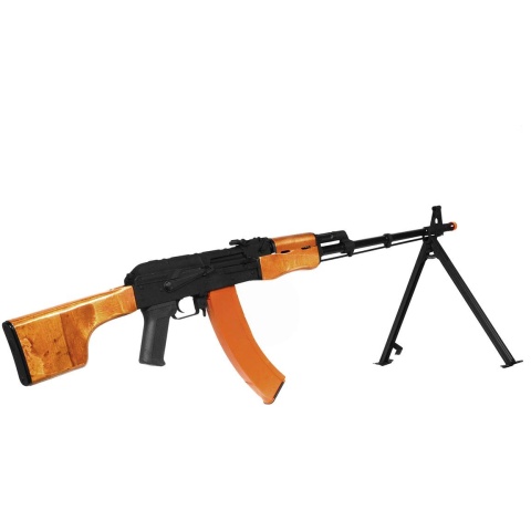 CYMA RPK LMG Full Metal Airsoft AEG Rifle w/ Bipod - GENUINE WOOD - ( DISCONTINUED )