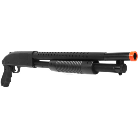 Airsoft TacForce Sawed-Off Combat CQB Shotgun - Black - DISCONTINUED