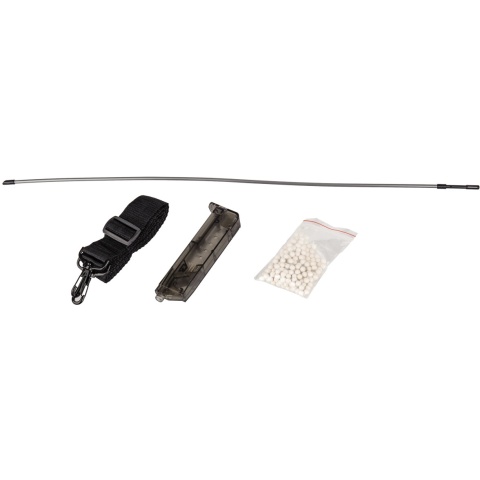 DE Airsoft Metal M324 Master Sniper Rifle w/ Full Metal Top Scope Rail