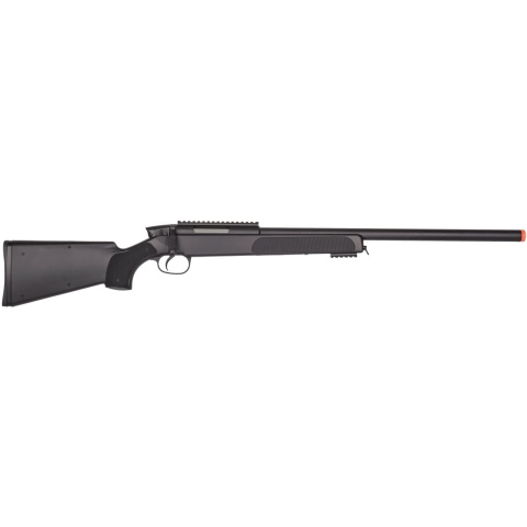 DE Airsoft Metal M324 Master Sniper Rifle w/ Full Metal Top Scope Rail