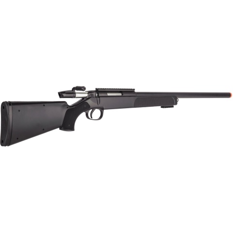 DE Airsoft Metal M324 Master Sniper Rifle w/ Full Metal Top Scope Rail