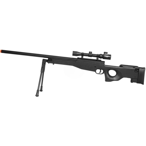 DE Airsoft Shadow Ops MK96 Bolt Action Sniper Rifle w/ Bipod and Scope