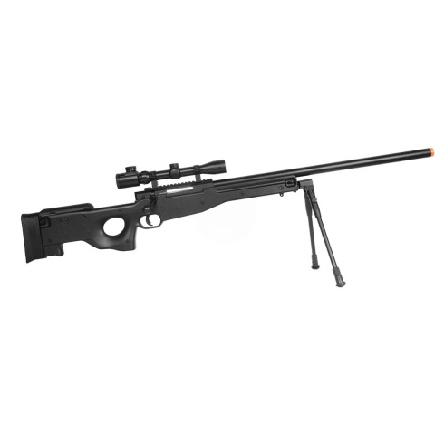 DE Airsoft Shadow Ops MK96 Bolt Action Sniper Rifle w/ Bipod and Scope
