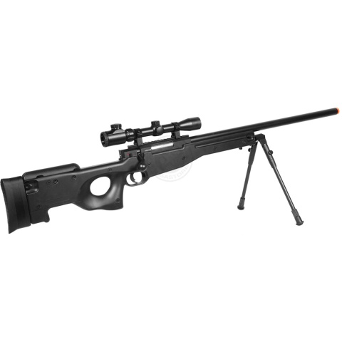 DE Airsoft Shadow Ops MK96 Bolt Action Sniper Rifle w/ Bipod and Scope